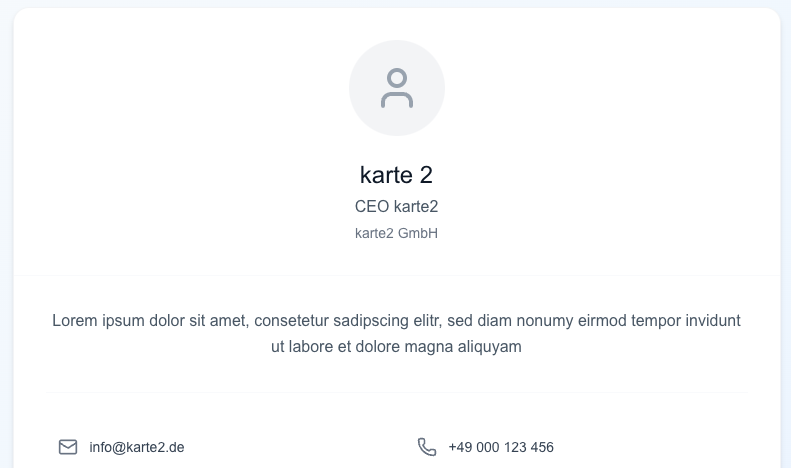 karte2.de Template: Clean